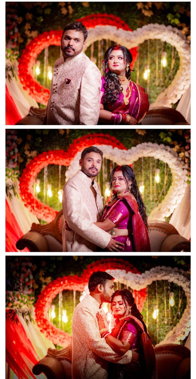 Wedding photography work